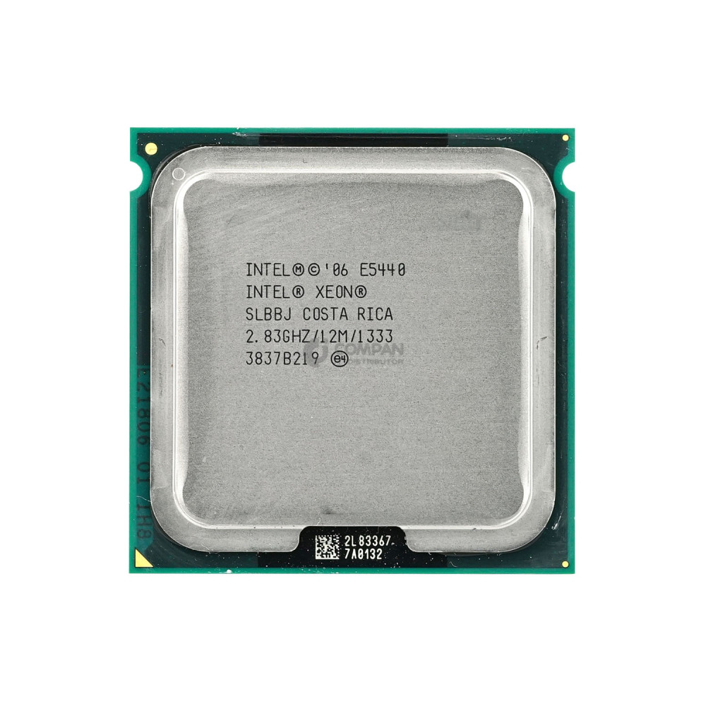 SLBBJ INTEL XEON E5440 2.83GHZ 4-CORE 12MB L2 CACHE 80W LGA771